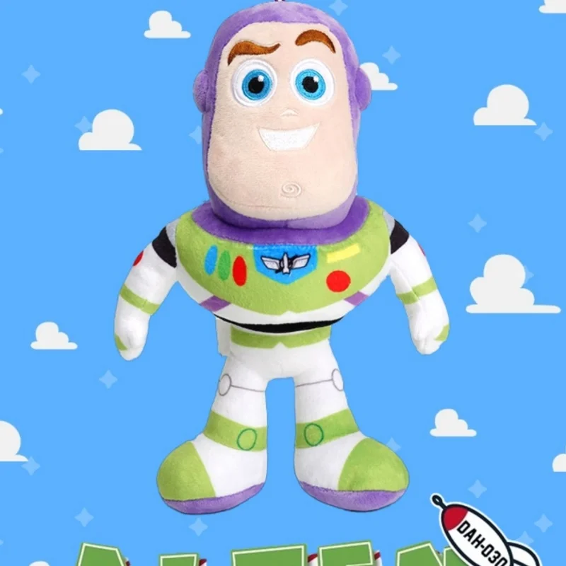 

Disney Authentic Buzz Lightyear Action Figure Pendant Doll Plush Toy Story Bag Pendant Keychain Girl Toys Gifts