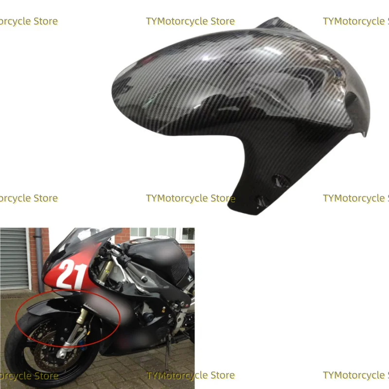 

Carbon fiber coating Fairing Front Fender Mudguard Cover Cowl Panel Fit for Yamaha YZF R1 YZFR1 YZF-R1 1998 1999 2000 2001