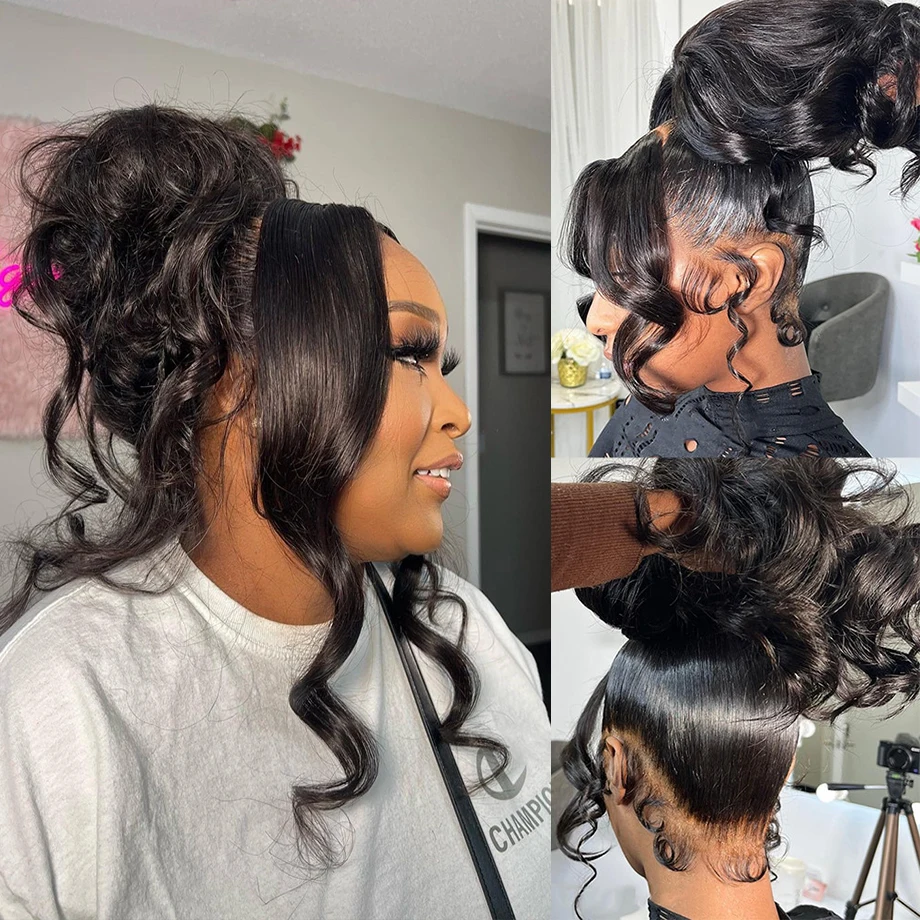 360 Body Wave 30 Inch 13x6 Hd Full Lace Front Wig Human Hair Pre Plucked Brazilian Hair Wigs For Women 13x4 Hd Lace Frontal Wig
360 Body Wave 30 Inch 13x6 Hd Full Lace Front Wig Human Hair Pre Plucked Brazilian Hair Wigs For Women 13x4 Hd Lace Frontal Wig