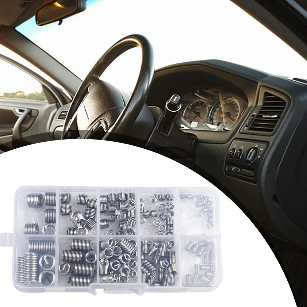 Brand New Threaded Inserts Thread Repair 150pcs 304 Stainless Steel Car Accessories Car Parts Threaded Inserts
Brand New Threaded Inserts Thread Repair 150pcs 304 Stainless Steel Car Accessories Car Parts Threaded Inserts