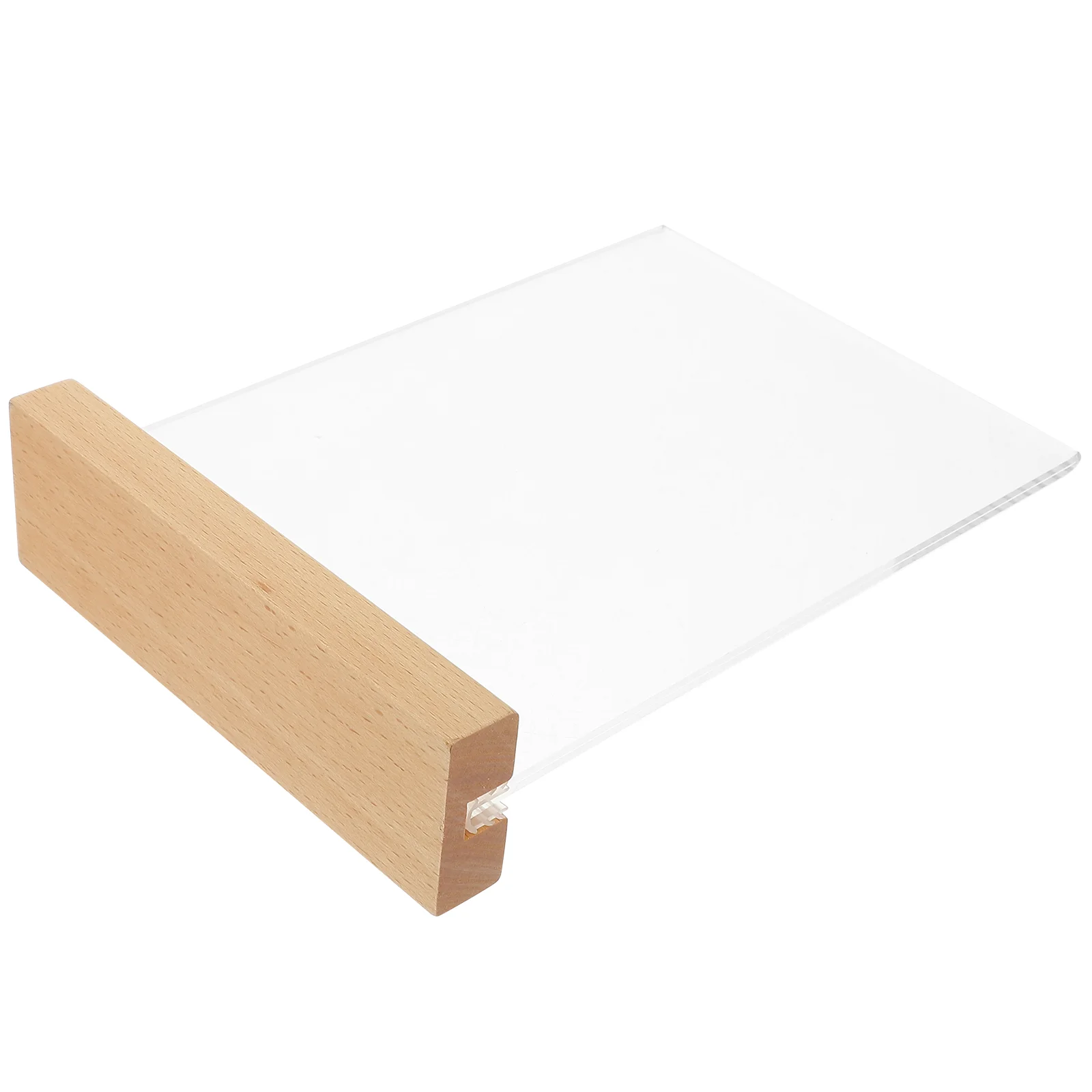 Acrylic Sign Holder Acrylic Price Display Stand Restaurant Supermarket Price Holder with Wood Base
Acrylic Sign Holder Acrylic Price Display Stand Restaurant Supermarket Price Holder with Wood Base