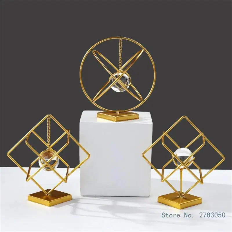Crystal Ball Ornaments, Clear Crystal Ball With Golden Metal Frame, Craft Sculpture,Home Office Bedroom Decoration
Crystal Ball Ornaments, Clear Crystal Ball With Golden Metal Frame, Craft Sculpture,Home Office Bedroom Decoration