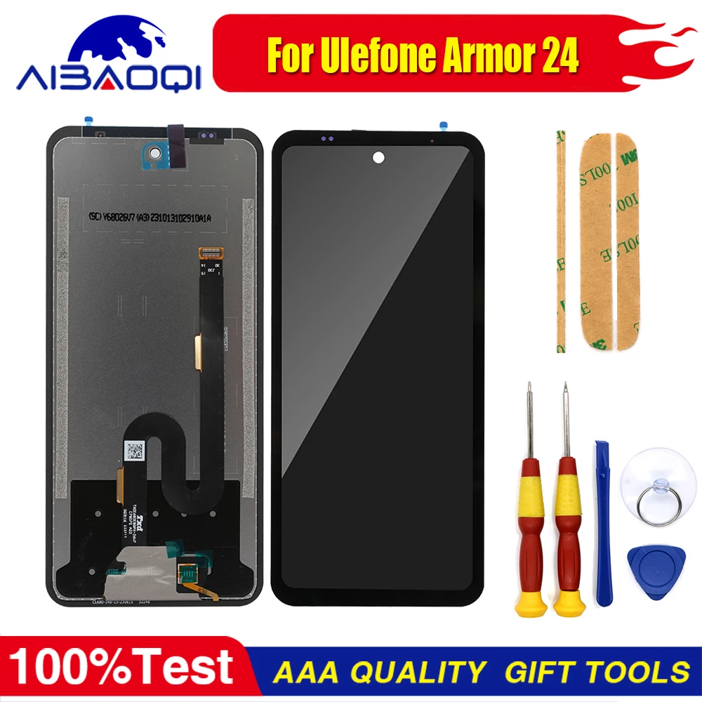 XUNQIYI 100% New Original Touch Screen LCD Display For Ulefone Armor 24 Phone Replacement Parts + Disassemble Tool
XUNQIYI 100% New Original Touch Screen LCD Display For Ulefone Armor 24 Phone Replacement Parts + Disassemble Tool