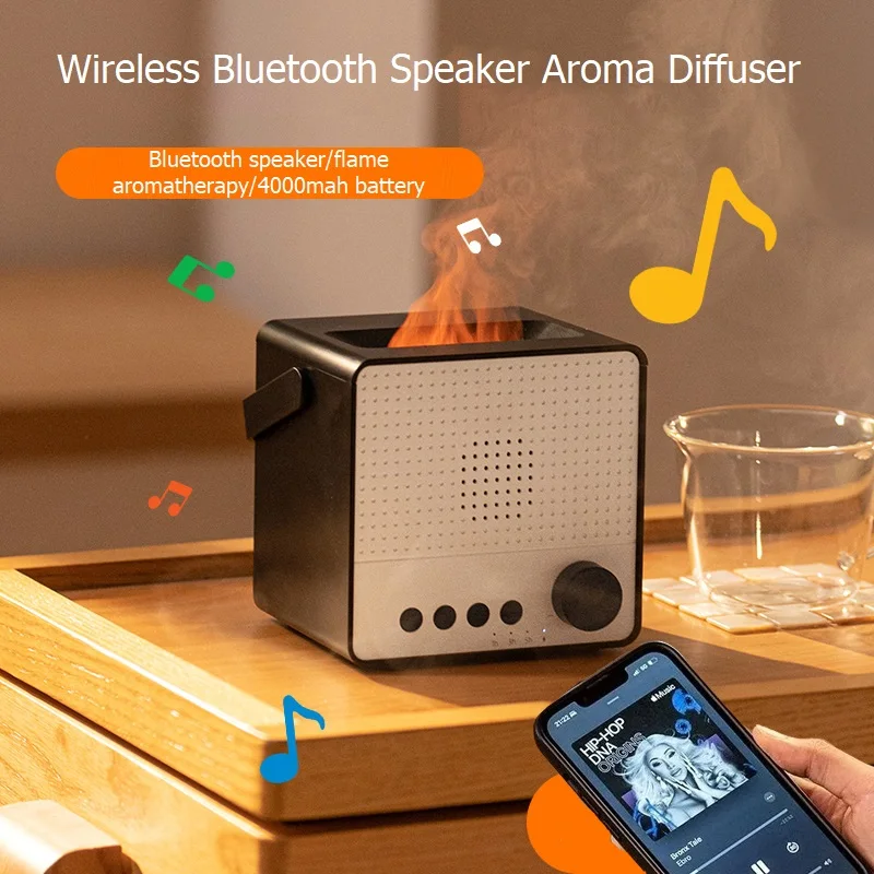 Wireless Aroma Diffuse Bluetooth Speaker Air Humidifier Portable White Noise Player Machine Sleep Aid Ultrasonic Cool Mist Maker
Wireless Aroma Diffuse Bluetooth Speaker Air Humidifier Portable White Noise Player Machine Sleep Aid Ultrasonic Cool Mist Maker