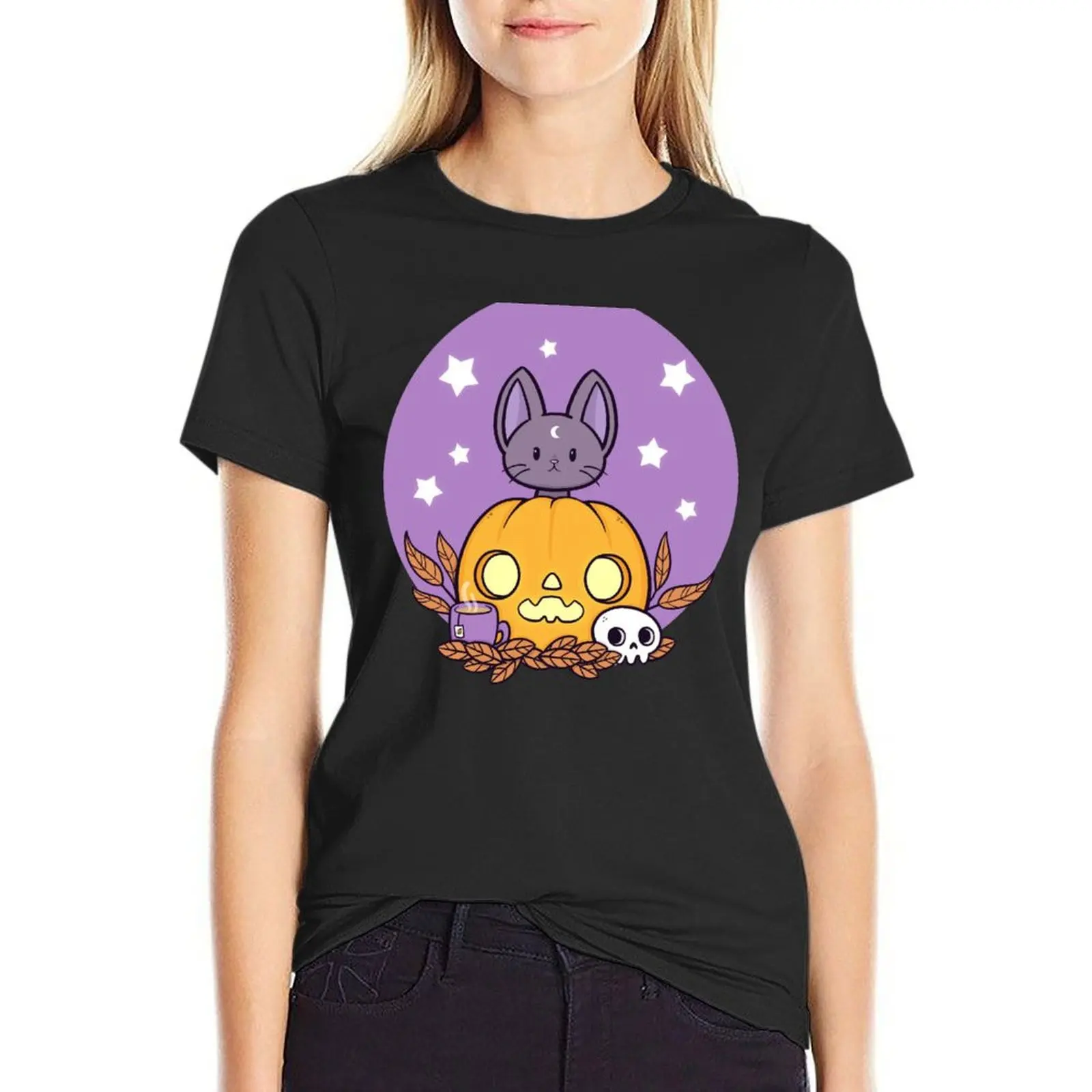 Pumpkin Cats Son Nikury T-shirt kawaii clothes korean fashion Aesthetic clothing new edition t shirts for Women
Pumpkin Cats Son Nikury T-shirt kawaii clothes korean fashion Aesthetic clothing new edition t shirts for Women