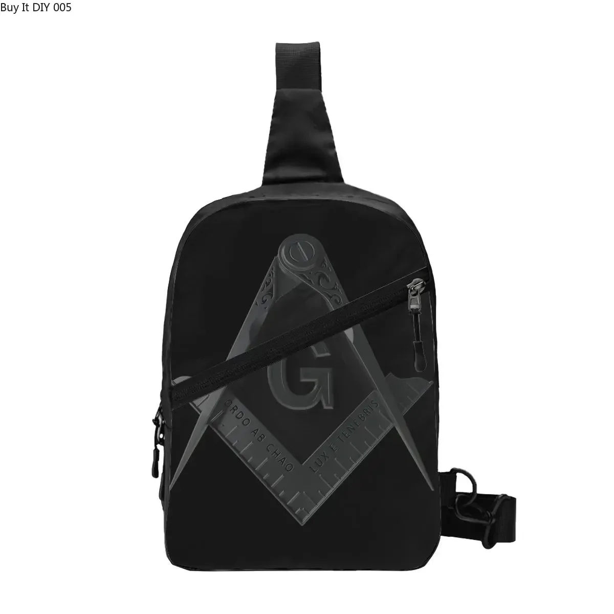 Freemason Square And Compass Stealth Masonic Crossbody Sling Backpack Men Custom Chest Shoulder Bag for Travel Hiking Daypack
Freemason Square And Compass Stealth Masonic Crossbody Sling Backpack Men Custom Chest Shoulder Bag for Travel Hiking Daypack