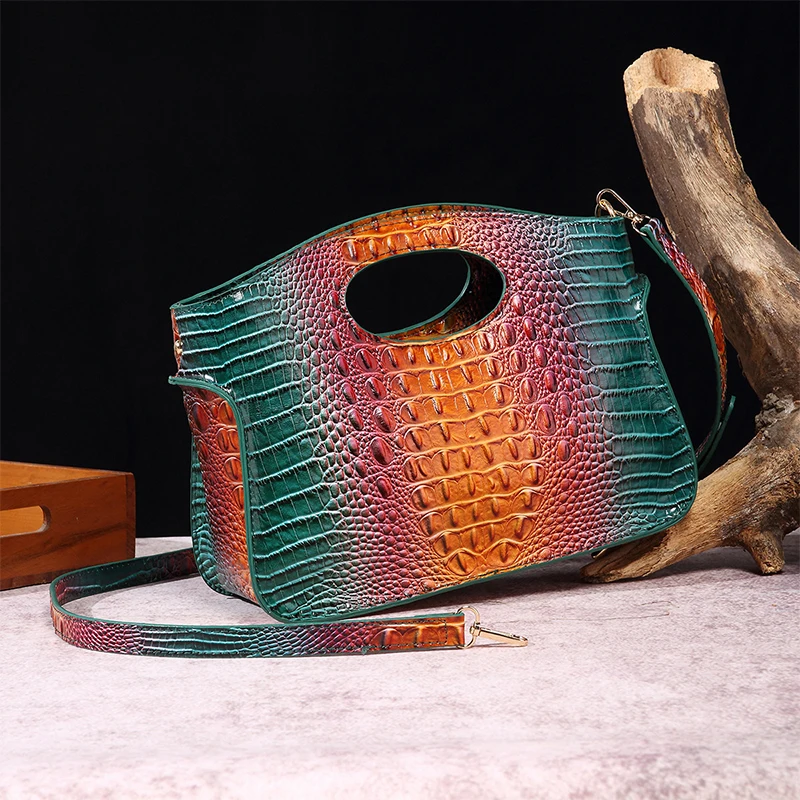 

Женская сумка-клатч из ПУ кожи, со змеиным принтом