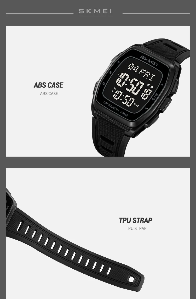 SKMEI 2441 LED Display Electronic Mens Wristwatches Waterproof Countdown Sport Watch for Men Military Digital Clock Reloj Hombre SKMEI 2441 LED Display Electronic Mens Wristwatches Waterproof Countdown Sport Watch for Men Military Digital Clock Reloj Hombre