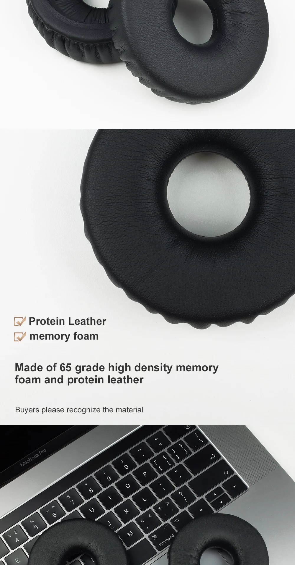 Earpads Accessories with SONY MDR-XB650BT Protein leather Memory foam Ear Pads Cushions Replacement Over-Ear Headphones Soft Pro Earpads Accessories with SONY MDR-XB650BT Protein leather Memory foam Ear Pads Cushions Replacement Over-Ear Headphones Soft Pro