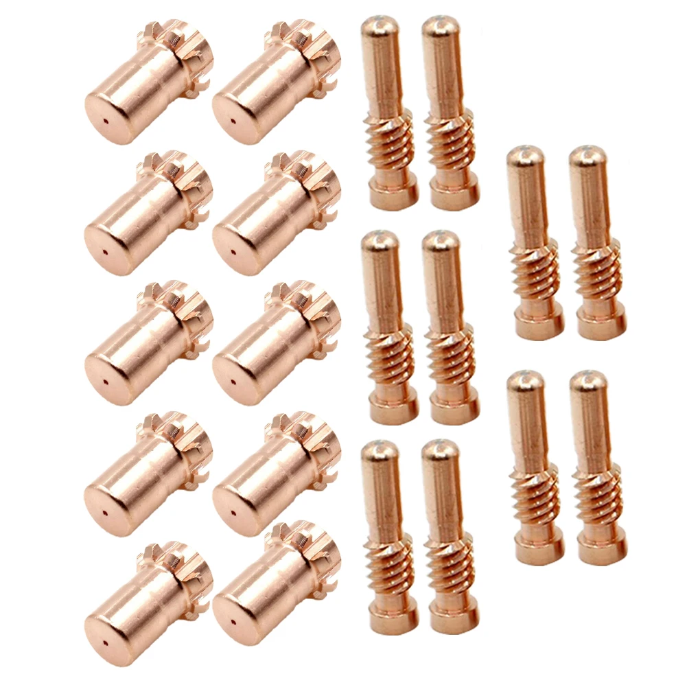 20pc Plasma 55A KP2062-2B1 KP2063-1B Electric For ProCut20/55/80 PCT-80 Plasma Cutters Welding Equipment Power Tool Accessories
20pc Plasma 55A KP2062-2B1 KP2063-1B Electric For ProCut20/55/80 PCT-80 Plasma Cutters Welding Equipment Power Tool Accessories