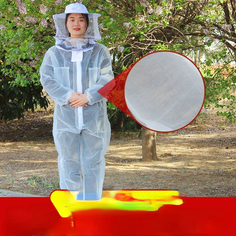 

Mesh anti bee suit, one piece bee suit, dedicated to beekeeping, breathable protection, complete set of mosquito prevention