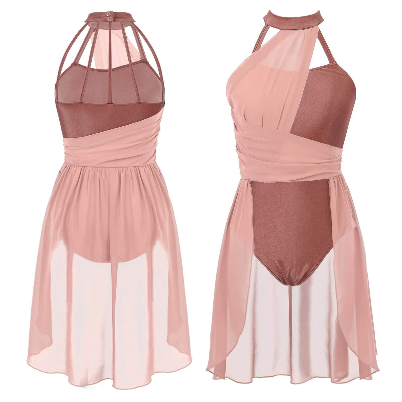 Women Sleeveless Ballet Dance Dress Contemporary Lyrical Dance Ballerina Stage Costumes Gymnastics Leotards Figure Skating Dress
Women Sleeveless Ballet Dance Dress Contemporary Lyrical Dance Ballerina Stage Costumes Gymnastics Leotards Figure Skating Dress