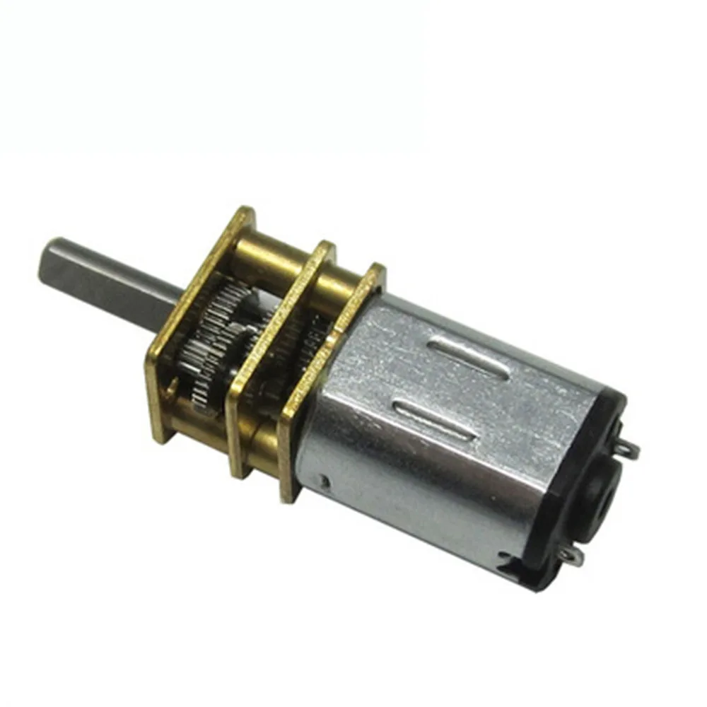 NEW N20 Mini Metal Gear Motor 100RPM 300RPM 600RPM Micro Speed Reduction Gear Motor DC 3V 6V 12V Metal Gear Motor
NEW N20 Mini Metal Gear Motor 100RPM 300RPM 600RPM Micro Speed Reduction Gear Motor DC 3V 6V 12V Metal Gear Motor
