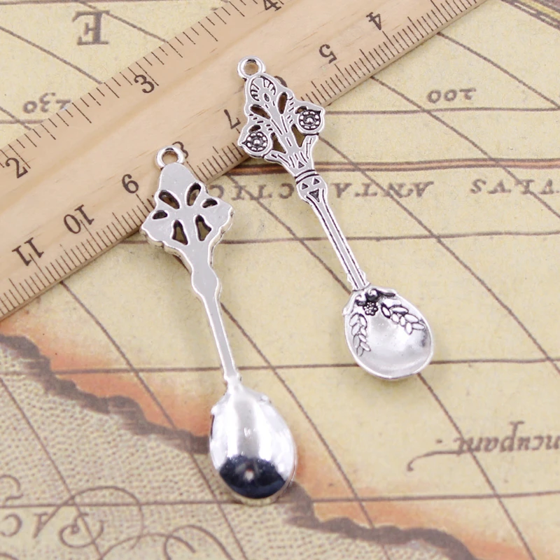 10pcs Charms Kitchen Spoon 63x15mm Tibetan Silver Color Pendants Antique Jewelry Making DIY Handmade Craft
10pcs Charms Kitchen Spoon 63x15mm Tibetan Silver Color Pendants Antique Jewelry Making DIY Handmade Craft