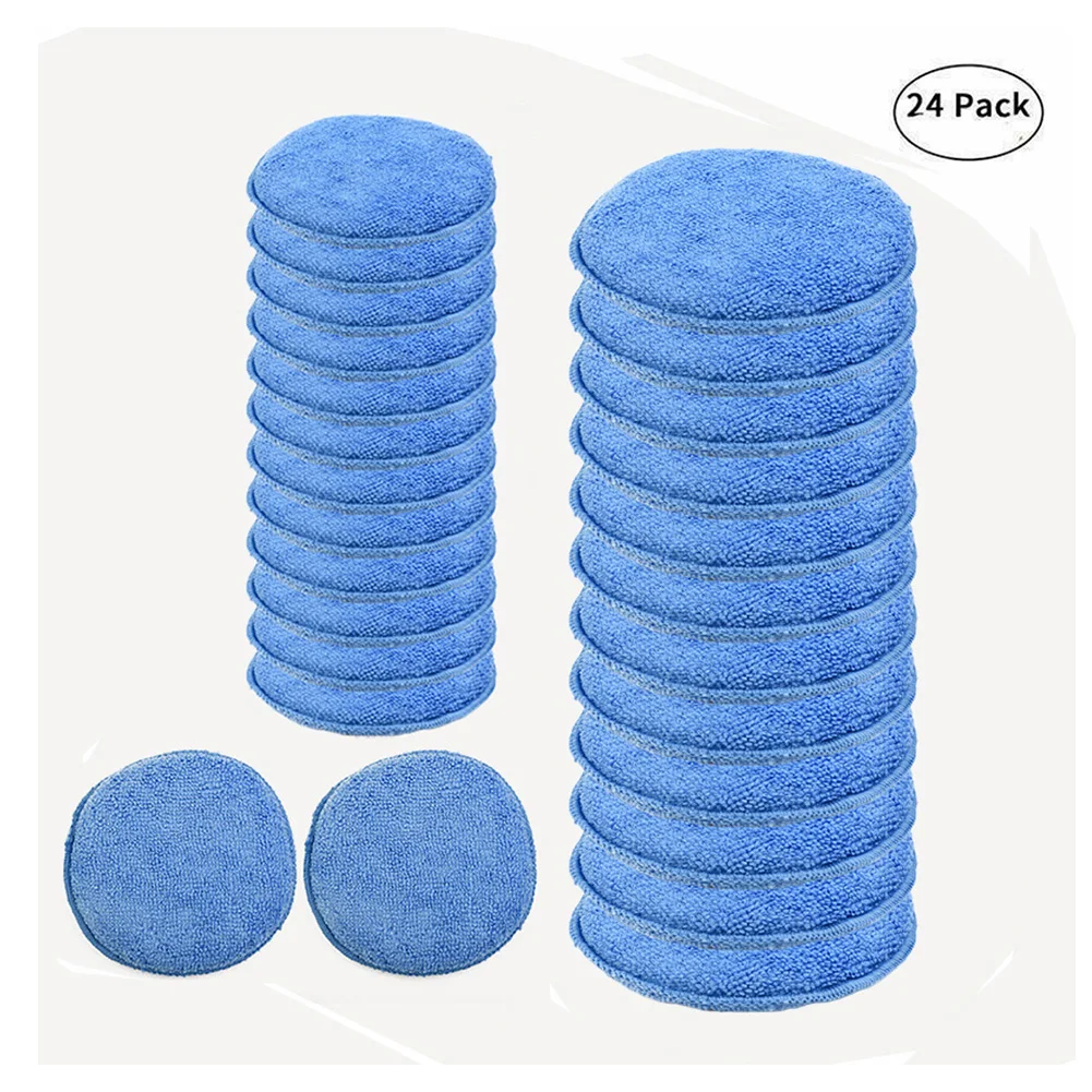 

Applicator Pad Sponge Waxing Removing Wax Clean Tool Washable Applicator Foam High Density Pad Polish Reusable