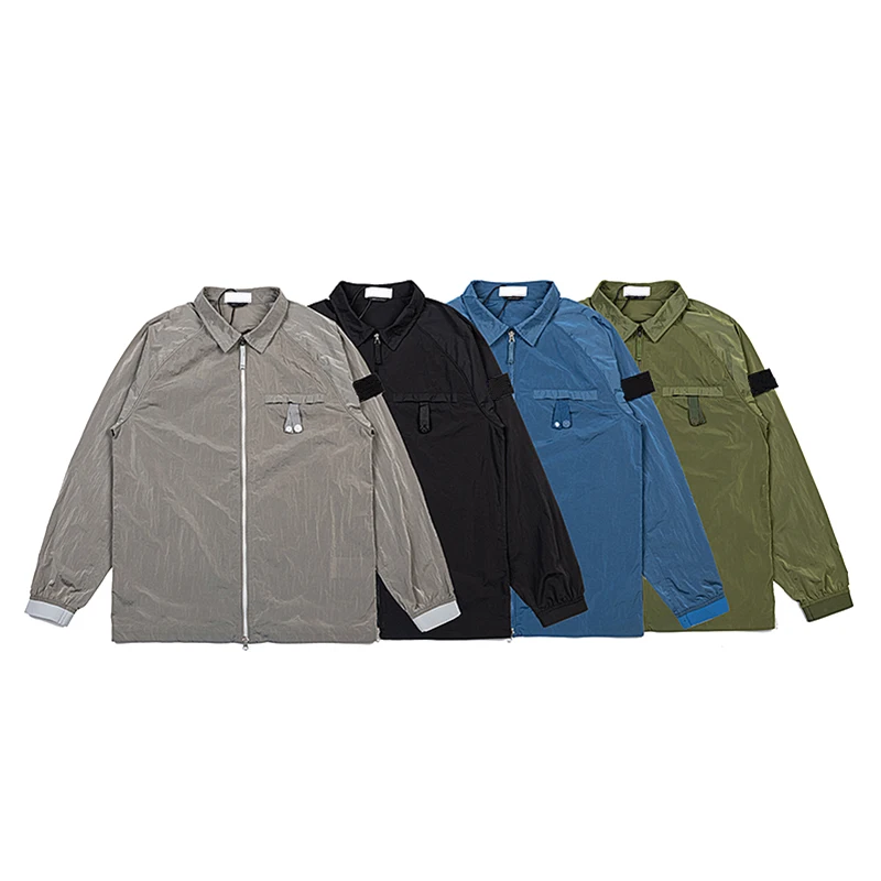 Spring New Men's Bomber Men Solid Color turndown Collar Zipper Pockets Coat Pilot Jacket Streetwear Plus Size Jacket M-2XL
Spring New Men's Bomber Men Solid Color turndown Collar Zipper Pockets Coat Pilot Jacket Streetwear Plus Size Jacket M-2XL
