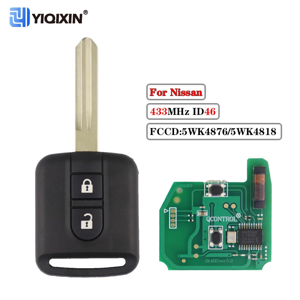 5WK4 876 / 818 Remote Car Key For Renault Maxity Nissan Qashqai Elgrand X-TRAIL Navara Micra K12 Note Cabster NV200 Pathfinder
5WK4 876 / 818 Remote Car Key For Renault Maxity Nissan Qashqai Elgrand X-TRAIL Navara Micra K12 Note Cabster NV200 Pathfinder