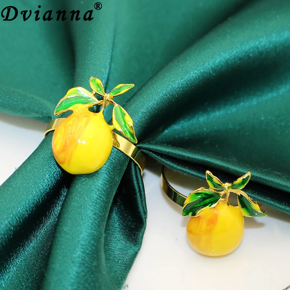 8Pcs Enamel Yellow Lemon Napkin Rings Resin Napkin Holder for Baby Shower Wedding Birthday Party Dining Table Decoration HWE54
8Pcs Enamel Yellow Lemon Napkin Rings Resin Napkin Holder for Baby Shower Wedding Birthday Party Dining Table Decoration HWE54
