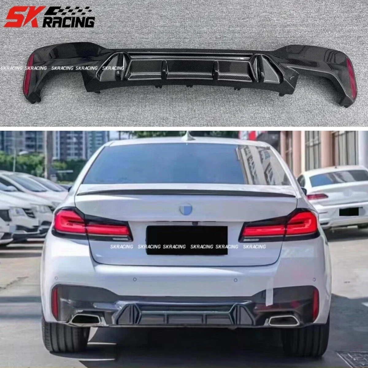 Автомобильный задний диффузор для BMW M5 F90 2018-2023, комплект спойлера из натурального углеродного волокна, автомобильные аксессуары, боди
Автомобильный задний диффузор для BMW M5 F90 2018-2023, комплект спойлера из натурального углеродного волокна, автомобильные аксессуары, боди