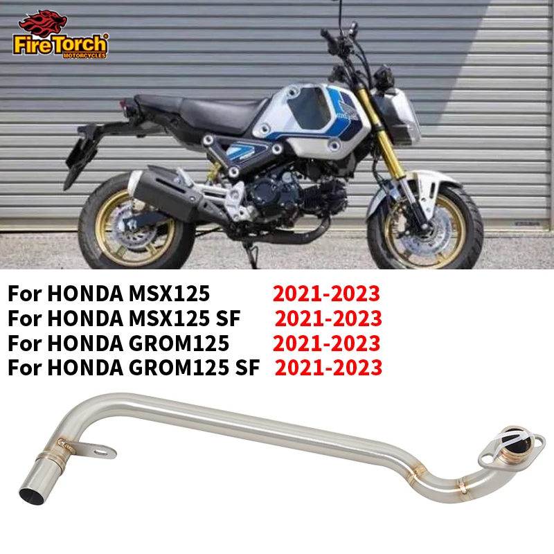 Слипоны для Honda GROM125 MSX125 SF GROM 125 2021 2022 2023 мотоциклетные выхлопные трубы, полностью модифицированные передние соединительные трубы
Слипоны для Honda GROM125 MSX125 SF GROM 125 2021 2022 2023 мотоциклетные выхлопные трубы, полностью модифицированные передние соединительные трубы