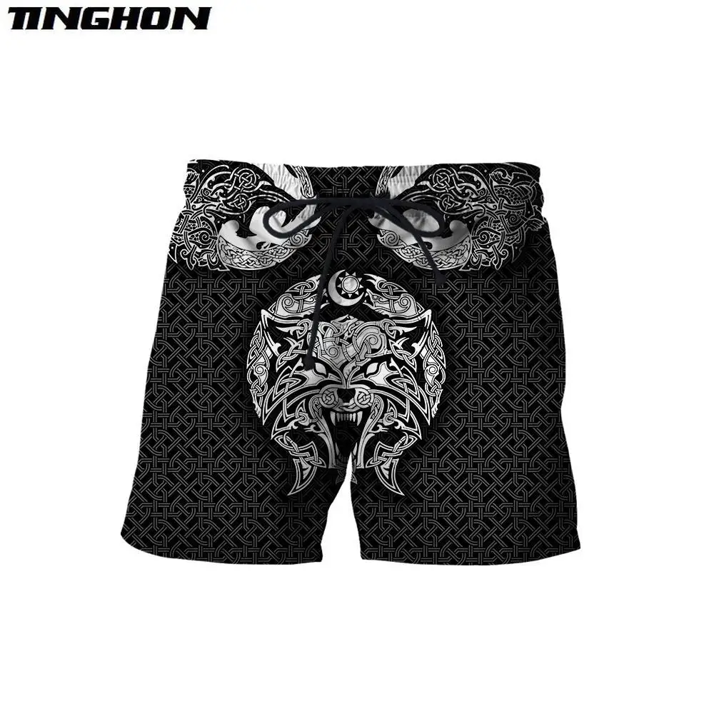 Animal Beautiful Viking Wolf Tattoo 3D Printed Mens Shorts Unisex Streetwear Shorts Summer Beach Harajuku Casual Shorts S-5XL
Animal Beautiful Viking Wolf Tattoo 3D Printed Mens Shorts Unisex Streetwear Shorts Summer Beach Harajuku Casual Shorts S-5XL