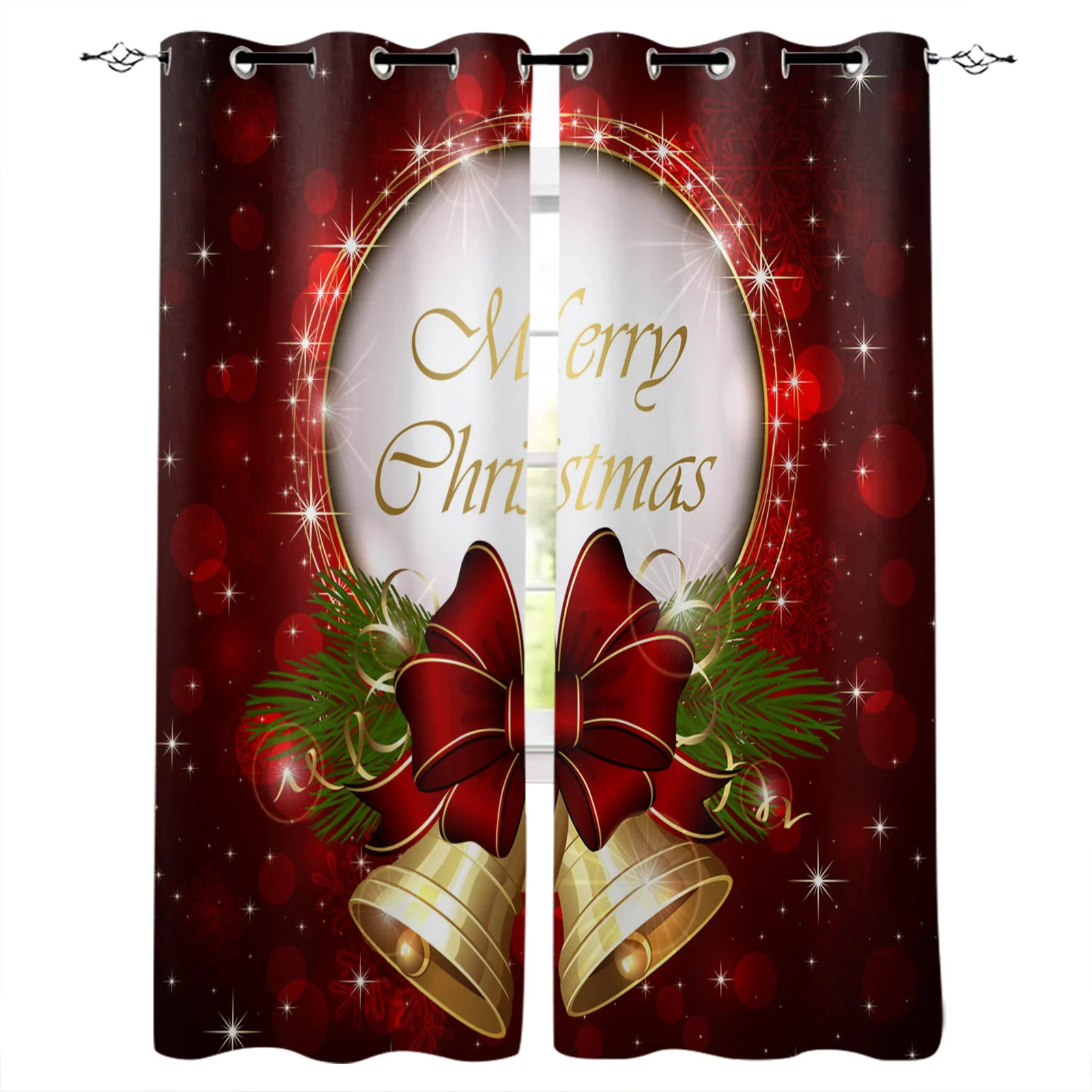 Santa Claus Christmas Blackout Curtains Bedroom Living Room Kitchen Drapes Window Treatments Xmas Navidad Natal Home Decoration
Santa Claus Christmas Blackout Curtains Bedroom Living Room Kitchen Drapes Window Treatments Xmas Navidad Natal Home Decoration