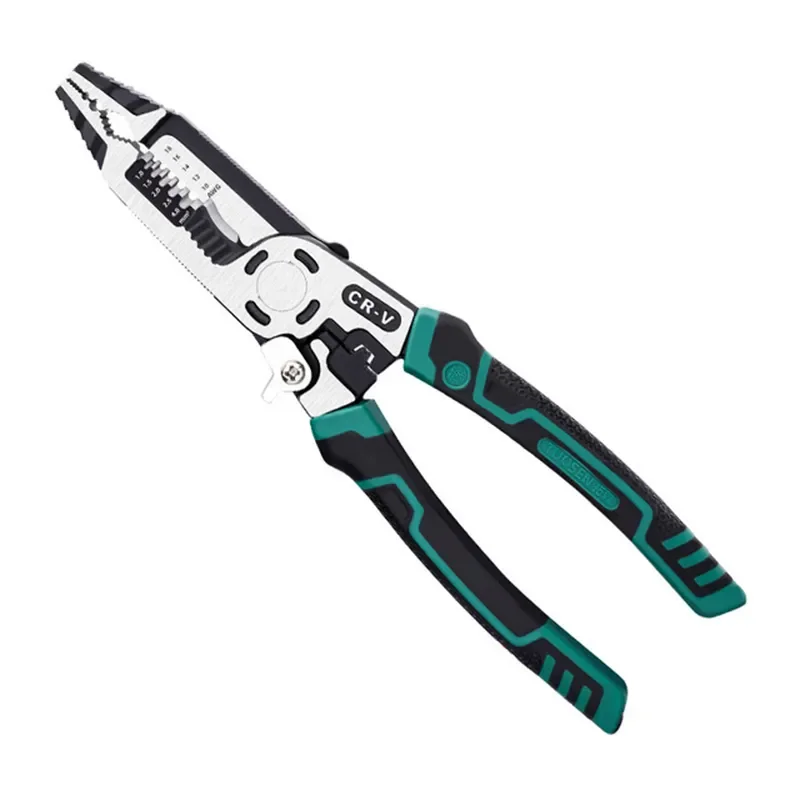 Crimping Pliers 10 In 1 Wire Cutters Crimping Wire Stripper High Carbon Steel Professional Hand Tools For Electricians
Crimping Pliers 10 In 1 Wire Cutters Crimping Wire Stripper High Carbon Steel Professional Hand Tools For Electricians