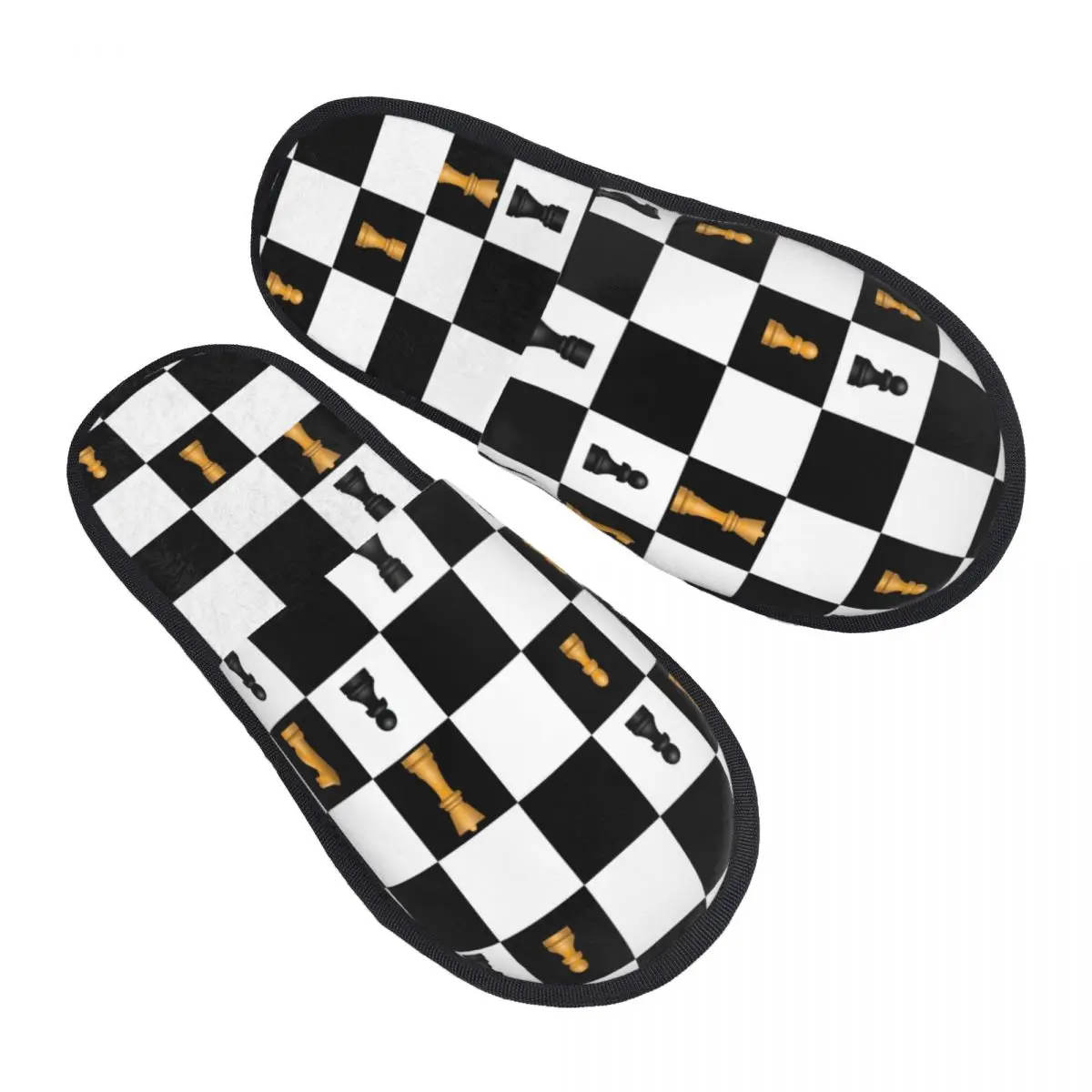 Custom Power Play Chess Game Soft Memory Foam House Slippers Women Chess Lover Piece Comfy Warm Anti-Skid Slipper
Custom Power Play Chess Game Soft Memory Foam House Slippers Women Chess Lover Piece Comfy Warm Anti-Skid Slipper