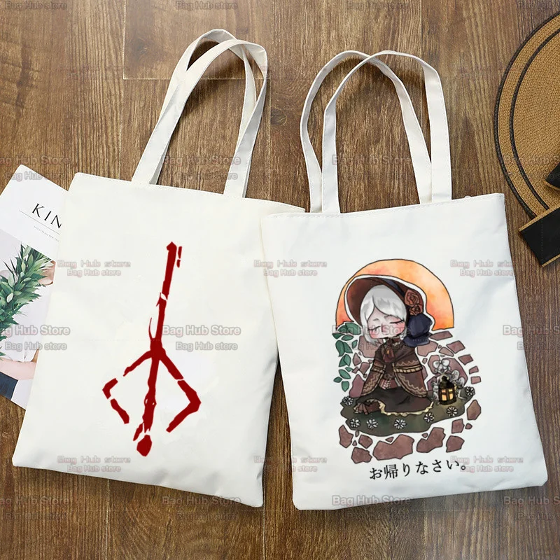 Bloodborne Let The Hunt Begin Shopping Bag Canvas Tote Bolsa Compra Sac Reusable Bolsas Ecologicas
Bloodborne Let The Hunt Begin Shopping Bag Canvas Tote Bolsa Compra Sac Reusable Bolsas Ecologicas