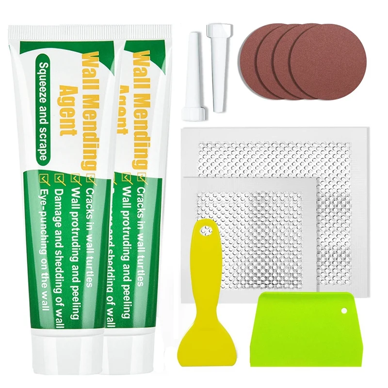 1Set Wall Patch Repair Kit Drywall Repair Kit Safe Wall Mending Agent For Plaste Ceiling&Sheet Rock-Dry Wall Repair Spackle
1Set Wall Patch Repair Kit Drywall Repair Kit Safe Wall Mending Agent For Plaste Ceiling&Sheet Rock-Dry Wall Repair Spackle