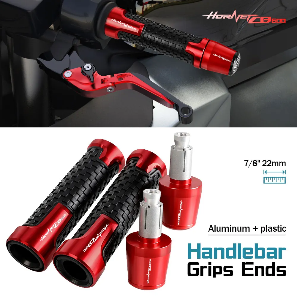 FOR HONDA CB600 HORNET 2001 2002 2003 2004 2005 2006 Motorcycle Non-slip Handle Bar Handlebar Grip End Cover Cap Hand Grips CNC
FOR HONDA CB600 HORNET 2001 2002 2003 2004 2005 2006 Motorcycle Non-slip Handle Bar Handlebar Grip End Cover Cap Hand Grips CNC
