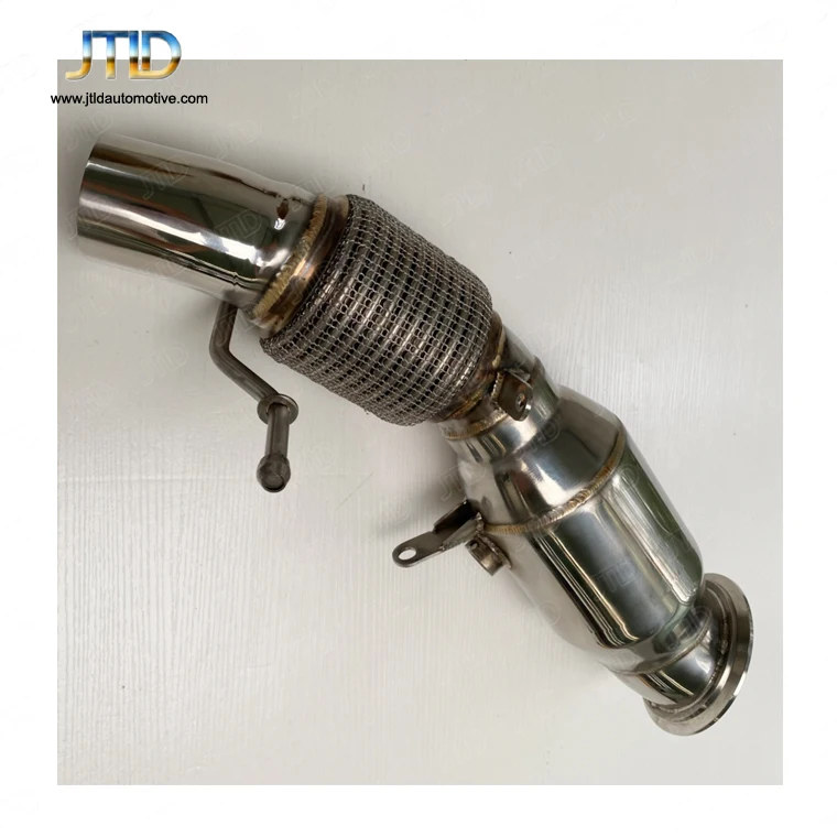 JTLD High Flow Downpipe For BMW F30 N20 downpipe without Catalytic Converter and heat shield
JTLD High Flow Downpipe For BMW F30 N20 downpipe without Catalytic Converter and heat shield