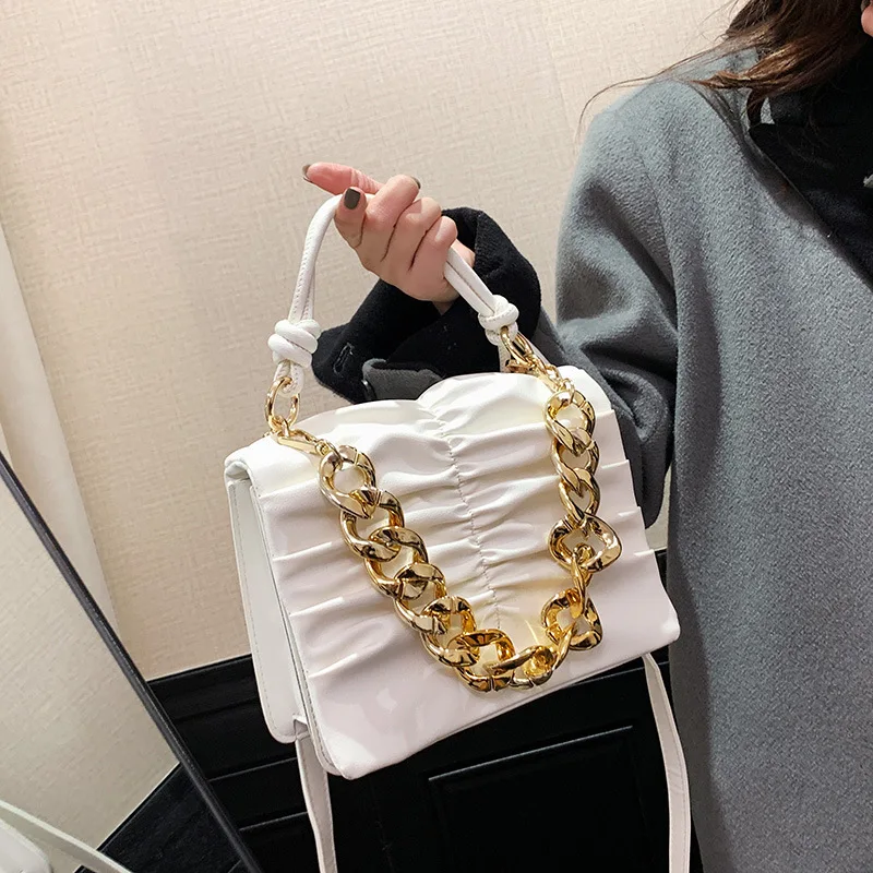 Chain Women Small Pu Leather Shoulder Bag High Quality Ladies Handbags Messenger Bags Designer Female Crossbody Bags for Women
Chain Women Small Pu Leather Shoulder Bag High Quality Ladies Handbags Messenger Bags Designer Female Crossbody Bags for Women
