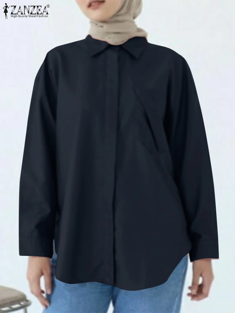 2023 ZANZEA Fashion Turkey Muslim Blouse Long Sleeve Lapel Neck Shirt Woman Casual Party Blusas Mujer Vintage OL Work Chemise
2023 ZANZEA Fashion Turkey Muslim Blouse Long Sleeve Lapel Neck Shirt Woman Casual Party Blusas Mujer Vintage OL Work Chemise