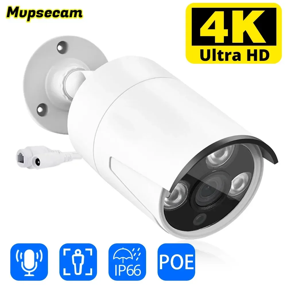 Ninivision Full Metal Bullet Camera 4K 8MP Outdoor Street POE IP Camera Audio Recording IR-Cut Night Vision Video CCTV IP Camera
Ninivision Full Metal Bullet Camera 4K 8MP Outdoor Street POE IP Camera Audio Recording IR-Cut Night Vision Video CCTV IP Camera