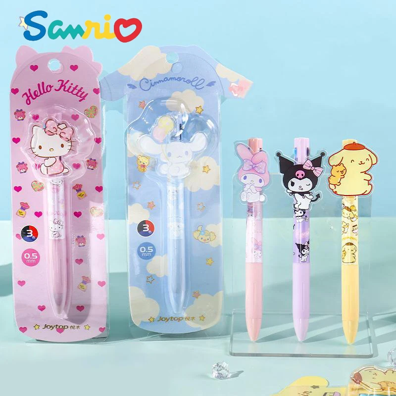 Anime Sanrios My Melody Cinnamoroll Kuromi Metal Clip Gel Pen Movable Press Quick-Drying Black Water Pen Cartoon Cute Stationery
Anime Sanrios My Melody Cinnamoroll Kuromi Metal Clip Gel Pen Movable Press Quick-Drying Black Water Pen Cartoon Cute Stationery