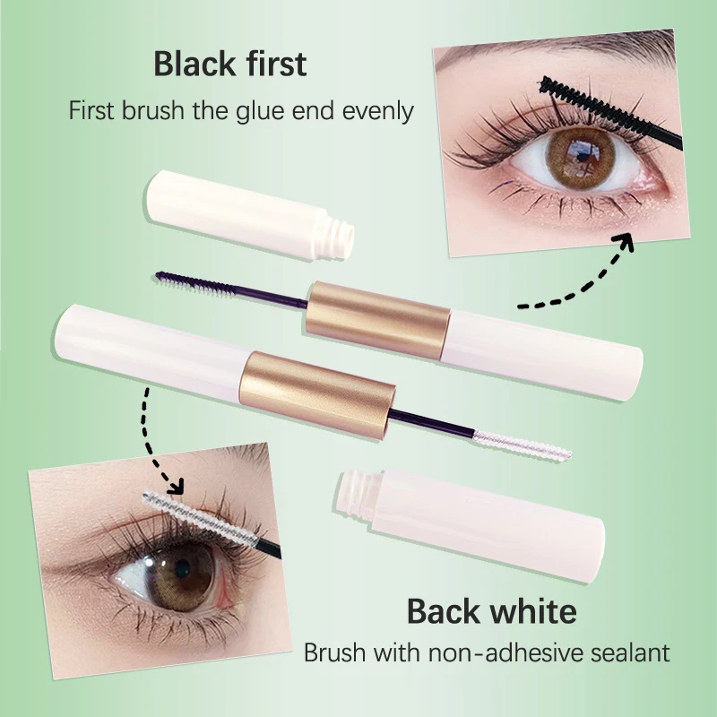 2IN1 Double Headed Eyelash Glue Bond Sealant Eye Makeup Tools Enlarge Eyes Waterproof Long Lasting Natural And Traceless
2IN1 Double Headed Eyelash Glue Bond Sealant Eye Makeup Tools Enlarge Eyes Waterproof Long Lasting Natural And Traceless