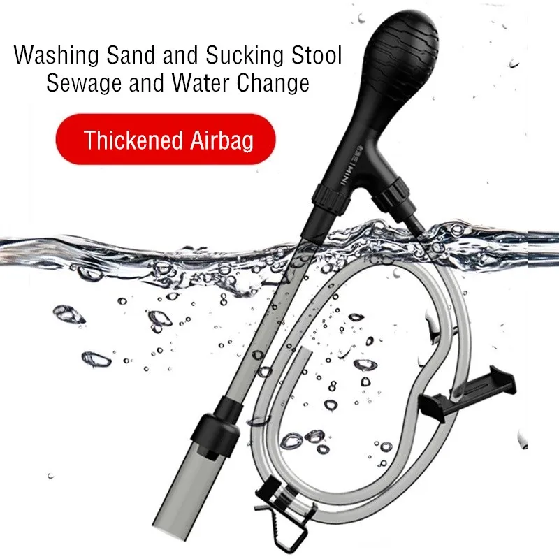 Handheld Aquarium Fish Tank Water Changer Siphon Vacuum Cleaner Fish Tank Gravel Cleaner Tool Water Flow Regulator аквариум
Handheld Aquarium Fish Tank Water Changer Siphon Vacuum Cleaner Fish Tank Gravel Cleaner Tool Water Flow Regulator аквариум