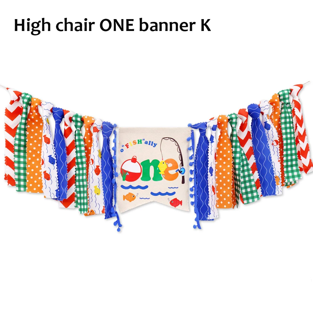 Generic Happy Birthday Decoration Birthday Girl High Chair One Banner