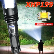 New XHP199 Powerful Flashlight 18650 USB Rechargeable LED Torch Light XHP160 High Power Led Flashlights Zoom Lantern For Hunting
New XHP199 Powerful Flashlight 18650 USB Rechargeable LED Torch Light XHP160 High Power Led Flashlights Zoom Lantern For Hunting