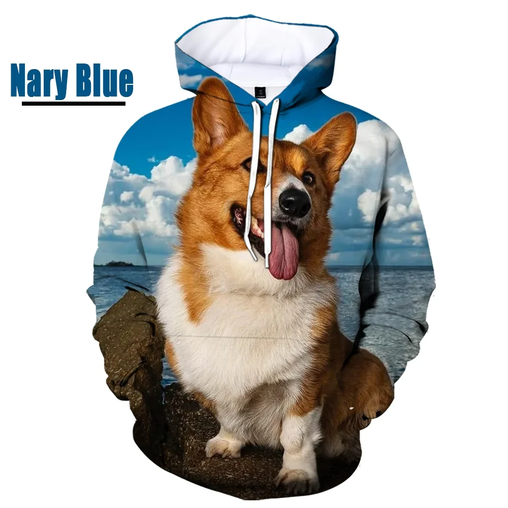 

Cute Pet Welsh Corgi Hoodie 3d Printed Men/Women Casual Fashion Sweatshirts Kids Pullover Hooded Shirt Oversized Unisex Clothing