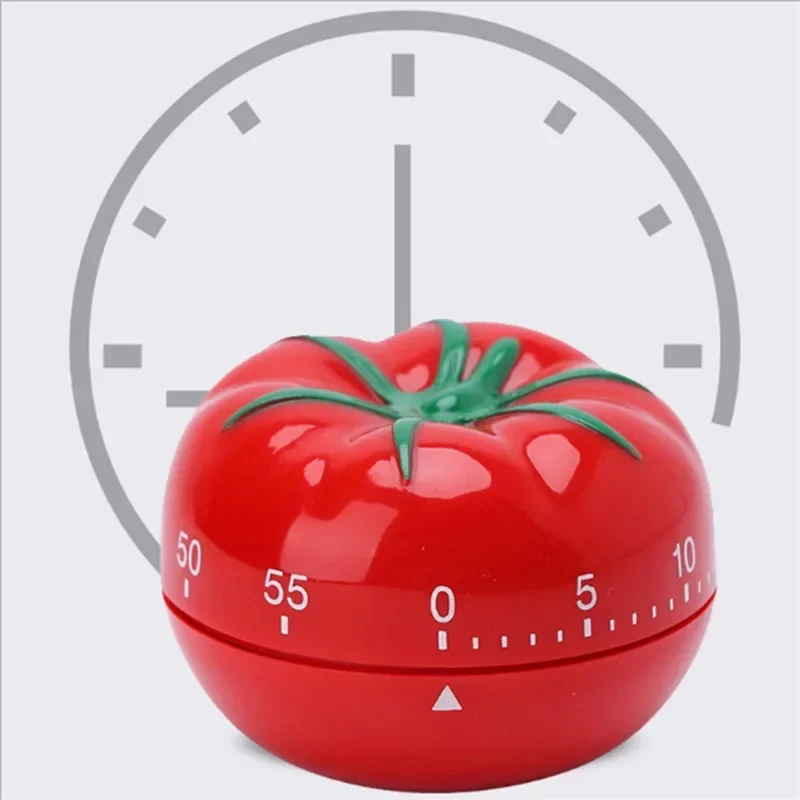 

100% Brand New and High Quality Kitchen Tomato Timer Reminder Mechanical Timer Kitchen Accessories Countdown