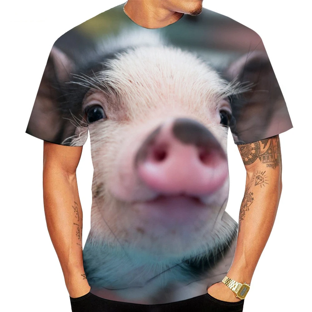 T-Shirt Mens Tops Comfortable Comfy Fashion Funny Animal Round Neck Short Sleeve Summer Tee 3D Printed Brand New
T-Shirt Mens Tops Comfortable Comfy Fashion Funny Animal Round Neck Short Sleeve Summer Tee 3D Printed Brand New