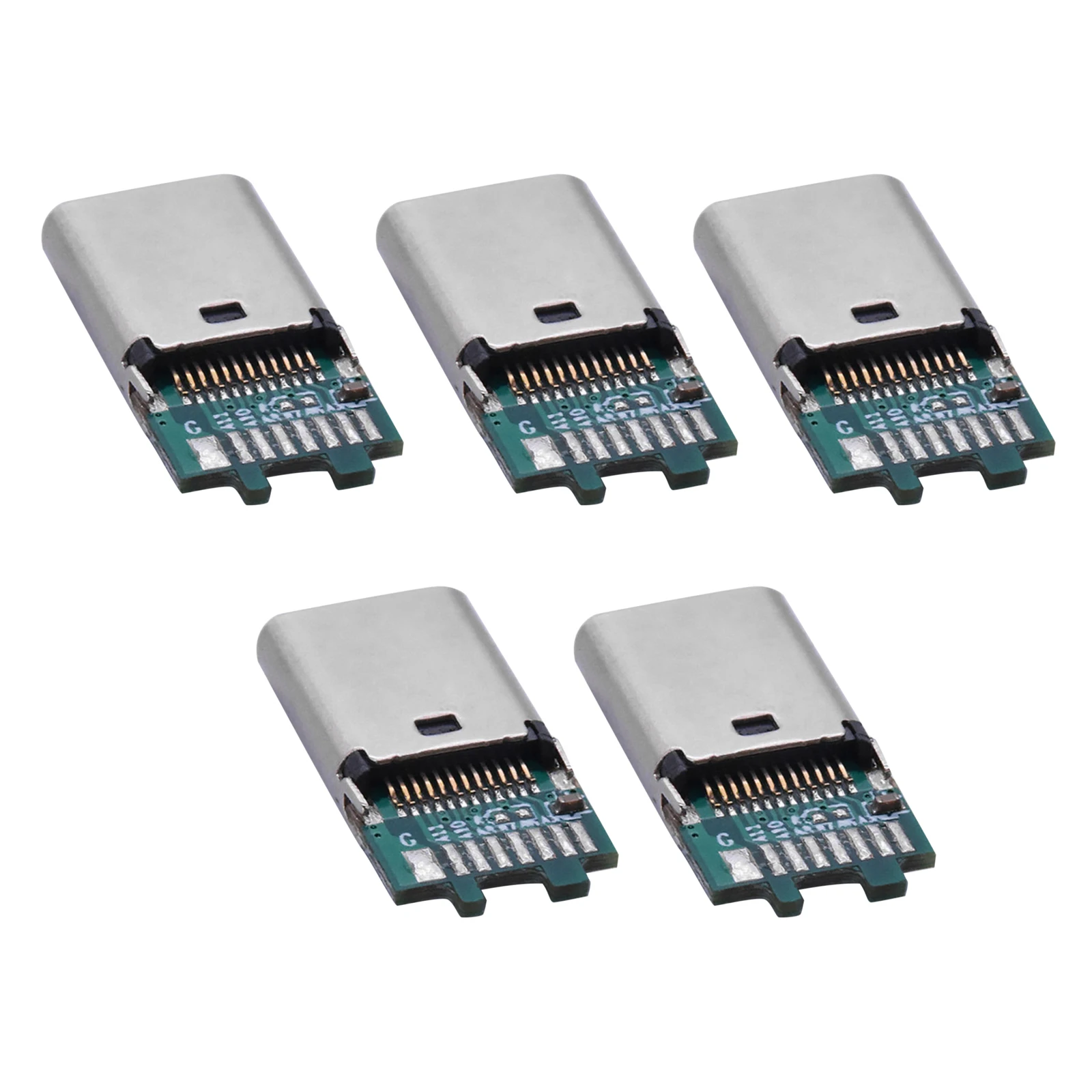 5Pcs USB 3.1 Type C Female Connectors Jack 24Pin USB Female Plug Electric Terminals Welding DIY Charging Cable Support PCB Board
5Pcs USB 3.1 Type C Female Connectors Jack 24Pin USB Female Plug Electric Terminals Welding DIY Charging Cable Support PCB Board