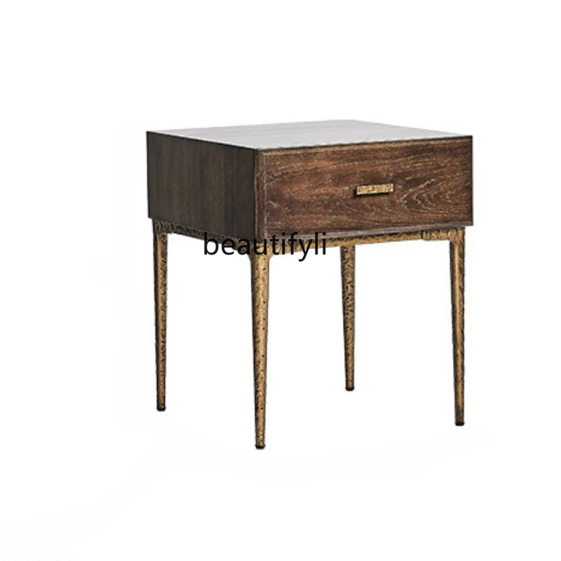 Mid-Ancient Series/Nordic Solid Wood Bedside Cabinet Light Luxury Locker Bedroom Retro Design Bedside Cabinet furniture
Mid-Ancient Series/Nordic Solid Wood Bedside Cabinet Light Luxury Locker Bedroom Retro Design Bedside Cabinet furniture