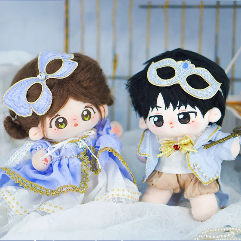 Masked Ball Series Princess Prince 20cm Plush Stuffed Doll Costume Suit Outfit Cosplay Dress Up Plushie Accessories Xmas Gift
Masked Ball Series Princess Prince 20cm Plush Stuffed Doll Costume Suit Outfit Cosplay Dress Up Plushie Accessories Xmas Gift