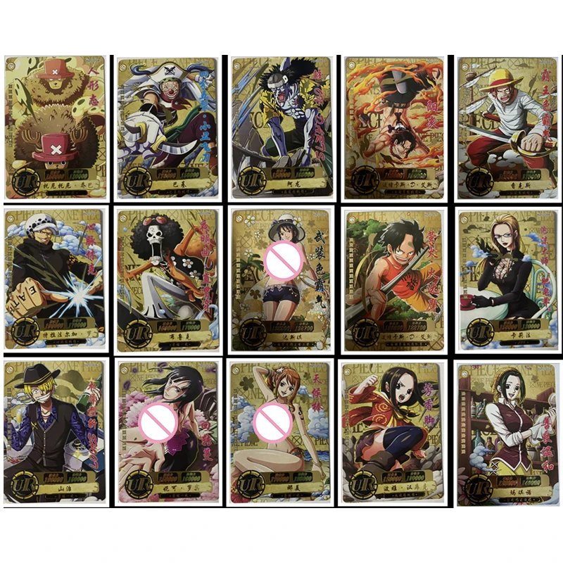 One Piece Monkey D. Luffy Roronoa Zoro Nami Sp Cp Pr Card Anime Role Game Collection Rare Children's Toys Boys Birthday Gifts
One Piece Monkey D. Luffy Roronoa Zoro Nami Sp Cp Pr Card Anime Role Game Collection Rare Children's Toys Boys Birthday Gifts