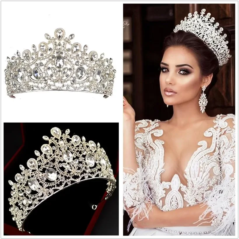 New Luxury Bridal Crowns Tiaras Headband for Wedding Jewelery Birthday Party Headpieces Hair Decors Jewels Accessories Brides
New Luxury Bridal Crowns Tiaras Headband for Wedding Jewelery Birthday Party Headpieces Hair Decors Jewels Accessories Brides