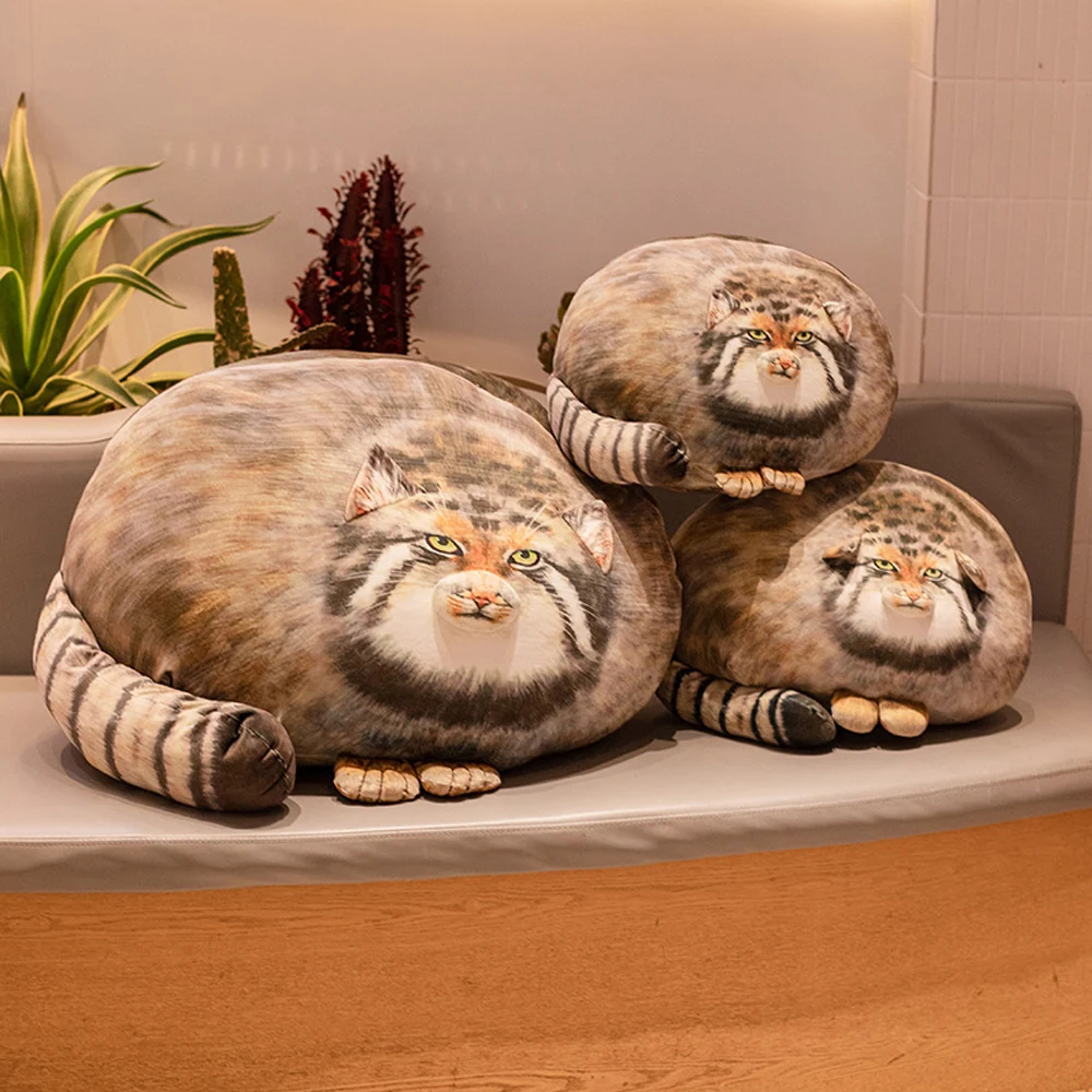 3D Printed Lifelike Pallas Cat Chat manul Plush Toys Stuffed Steppe Cats Cuddly Cushion Room Decor Birthday Gifts for Kids
3D Printed Lifelike Pallas Cat Chat manul Plush Toys Stuffed Steppe Cats Cuddly Cushion Room Decor Birthday Gifts for Kids