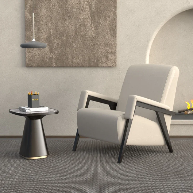 Leisure chair, modern and minimalist living room designer, small family balcony, solid wood single person sofa
Leisure chair, modern and minimalist living room designer, small family balcony, solid wood single person sofa